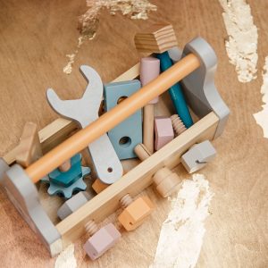 Attīstoša rotaļlieta - koka instrumentu kaste - Image 2