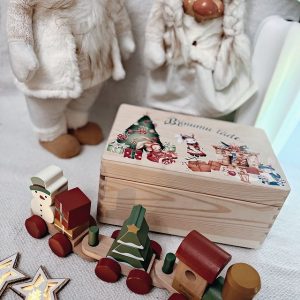 Lādīte ar Ziemassvētku dizainu - Image 3