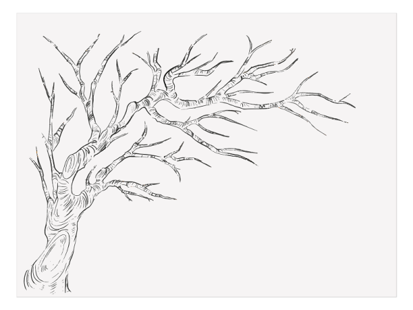 Kāzu dekors - Aktivitāšu koks viesiem