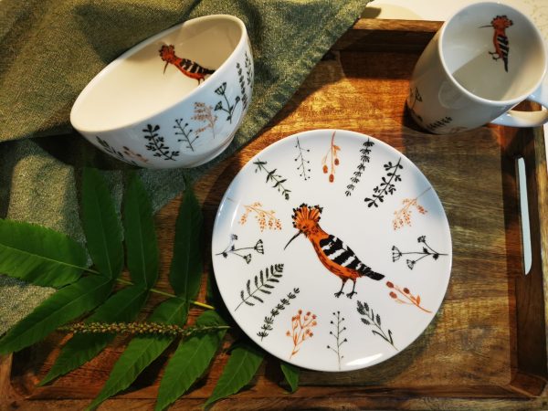 Porcelāna trauku komplekts Pupuķis